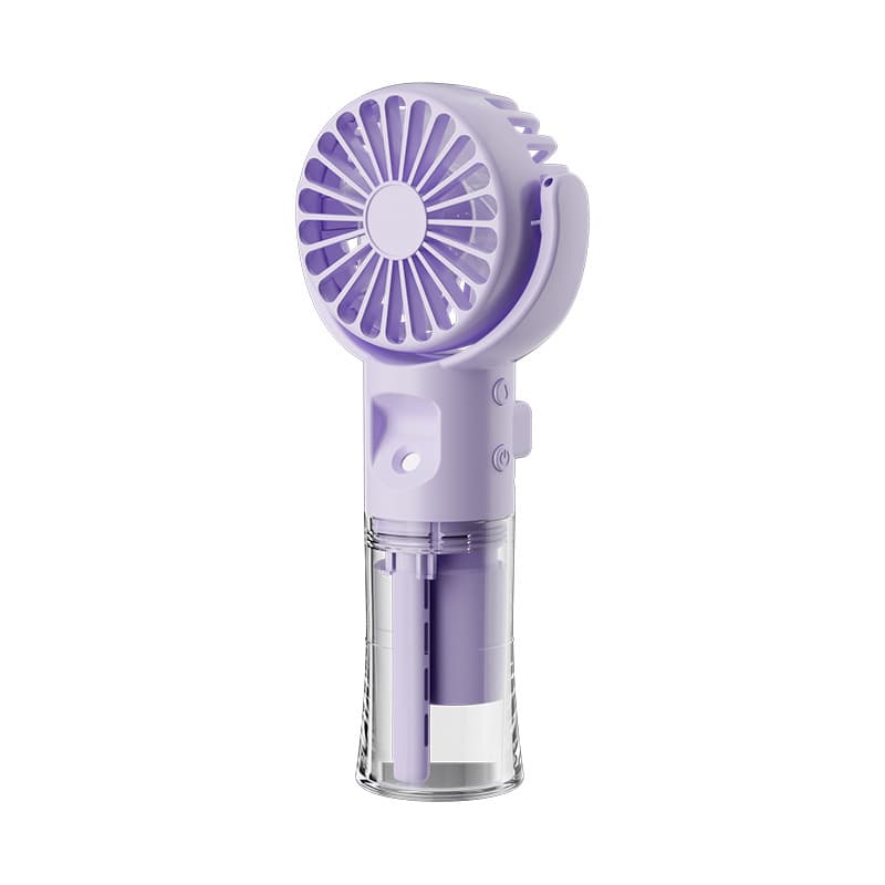 Portable Handheld Spray Fan 4-Speed Water Spray Mist Fan Summer Cooling Artifact USB Charging Summer Supplies Outdoor Mini Fan - 19