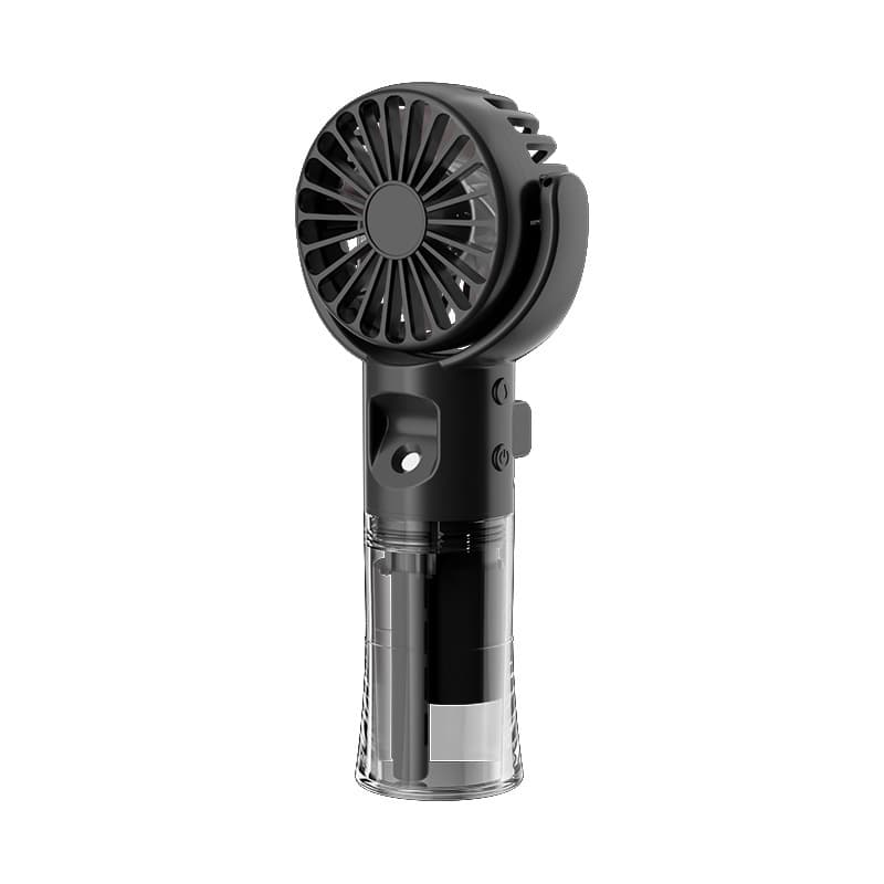Portable Handheld Spray Fan 4-Speed Water Spray Mist Fan Summer Cooling Artifact USB Charging Summer Supplies Outdoor Mini Fan - 4